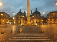 Obelisco Flaminio di Piazza del Popolo Roma - Foto GM
