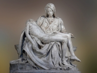 Statua della Pietà di Michelangelo Roma - Foto di Jacques Savoye da Pixabay 