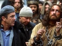 Mel Gibson in Matera for the filming of the Passion of Christ
