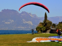 Parapendio sul Lago di Garda